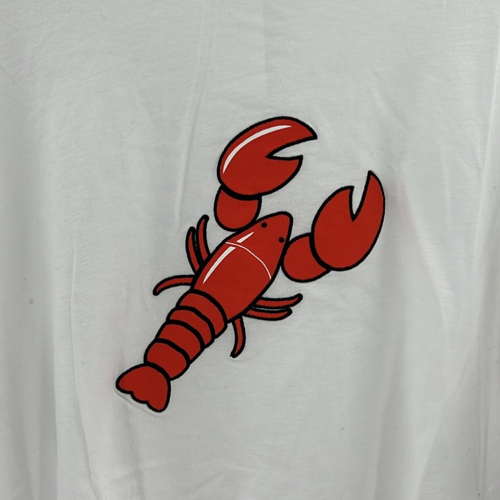 Kule Women's The Boyfriend Long Sleeve Tee - Lobster - Medium - New With Tags — image 2 of 5